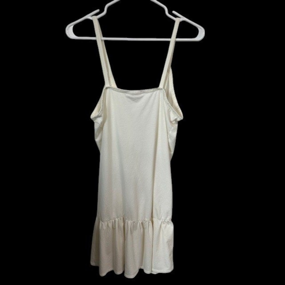 Ralph Lauren Polo Jeans Co. Cream Wrapped Draped Goddess Top Size M - Picture 2 of 14